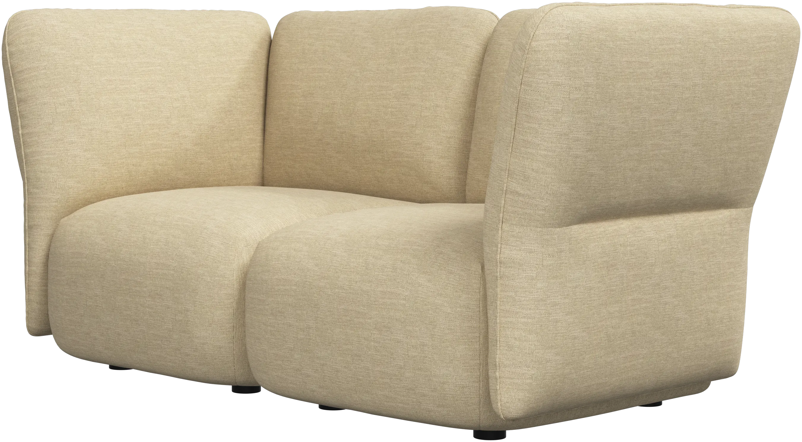 定価40万BoConcept Monaco Frisco ファブリック ミラノ3人掛けソファ